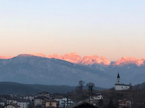 Appartamento luminoso, giardino, vista Dolomiti. Baselga di Piné